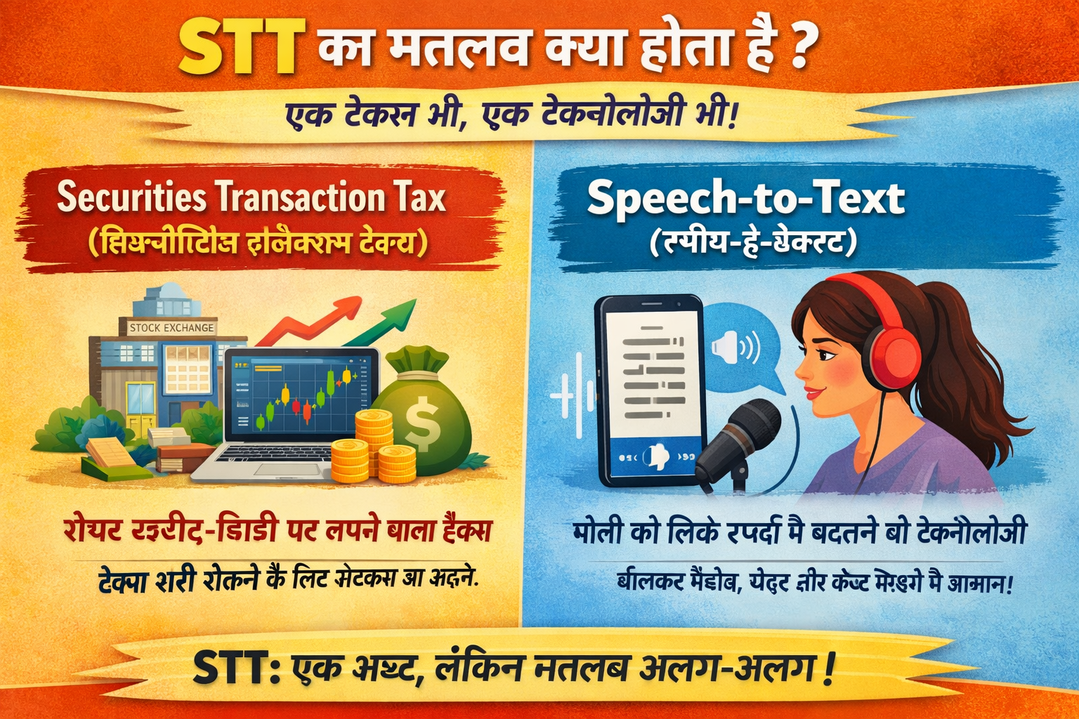 What Is The Meaning Of STT In Hindi: STT का मतलब क्या होता है? जानिए आसान भाषा में