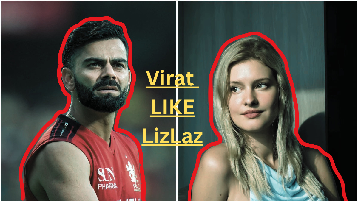 Virat Kohli Likes LizLaz’s Photo: विराट कोहली ने LizLaz की फोटो लाइक की, सोशल मीडिया पर मचा एल्गोरिदम बवाल